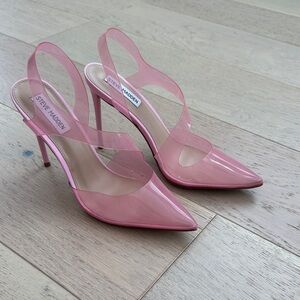 Steve Madden Blush Pink Slingback Heels